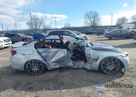 2018 BMW M3 Cs from USA, damaged, VIN WBS8M9C52J5J78623